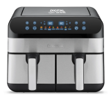 Friteuse sans huile Kitchen Cook Airflow 9 Double bac inox 9L