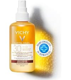 Vichy Capital Soleil – Eau de protection solaire SPF50, formule hydratante 200 ml