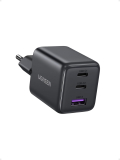 (Prime) UGREEN Zapix  Chargeur mural USB C Rapide 30W – 3 Ports GaN II