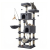 Songmics Home – Arbre à chat avec 13 poteaux à griffer – 168 cm
