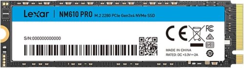 Lexar SSD 1To Interne (M.2 2280 PCIe Gen3x4 NVMe 1.4)