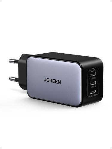 UGREEN Nexode 65W – Prise chargeur rapide triple USB C – GaNInfinity