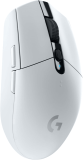 Logitech G G305 Lightspeed – Souris gamer sans fil – Capteur Hero, 12 000 PPP – Blanche