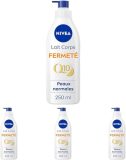 NIVEA Lait Corps Fermeté Q10 – Lot de 4 (250 ml x 4) à 8,96€