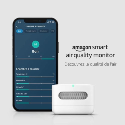 -50% Amazon Smart Air – Moniteur de qualité de l’air connecté