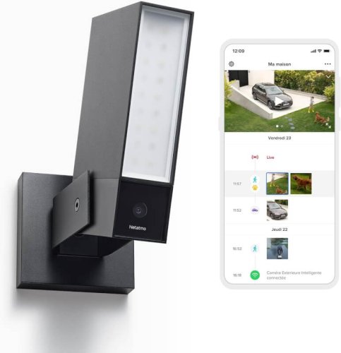 Netatmo – Caméra de surveillance extérieure connectée intelligente à 99€ (ODR 70€)