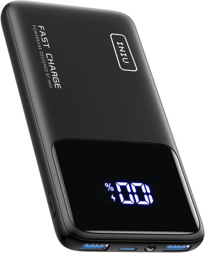 INIU Batterie Externe 10000mAh (Input&Output PD3.0 QC4.0)