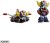 Plastoy Goldorak – Duo figurines Spacer et Goldorak debout – PVC – 7 cm