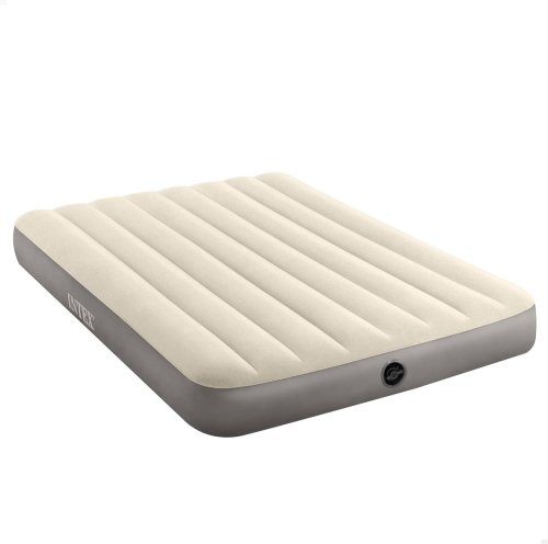 Intex L&G Downy Fiber Tech – Matelas  gonflable Beige 2 places 137 x 191 x 25 cm