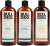 Pack BULLDOG Gel Douche 3x500ml (Original + Menthe/Eucalyptus + Citron/Bergamote) à 12,09€