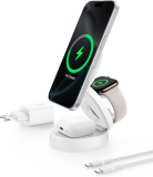 Belkin BoostCharge Station de Charge 3-en-1 Pliable – MagSafe, Qi2, 15 W