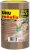UHU Rollafix – Rubans adhésif d’emballage brun, lot 3 rubans 50m x 50mm
