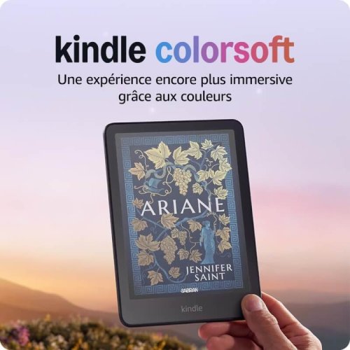 -31% Nouvelle liseuse Amazon Kindle Colorsoft (16 Go) avec écran couleur