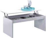 Habitdesign – Table basse relevable Zenit 102 x 43/54 x 50 cm