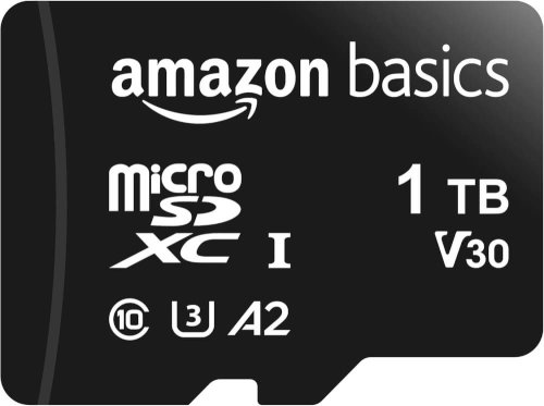 Amazon Basics – Carte mémoire MicroSDXC, 1 To à 75,49€