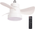 Wonderlamp – Ventilateur de plafond LED silencieux