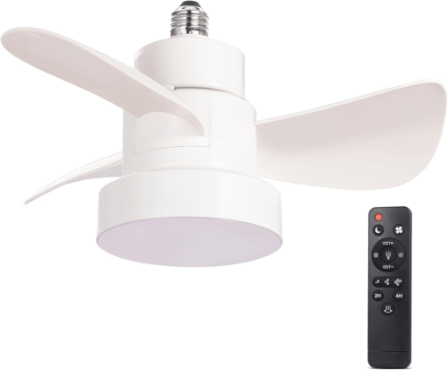 Wonderlamp – Ventilateur de plafond LED silencieux
