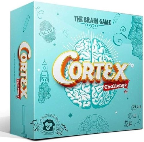 Cortex Challenge – Jeu de société (mémoire & réflexion) dès 8 ans, 2 à 6 Joueurs