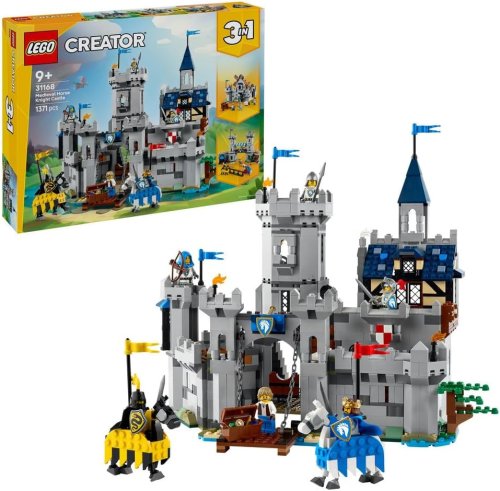 Lego Creator 31168 3-en1 – Le Château médiéval des chevaliers