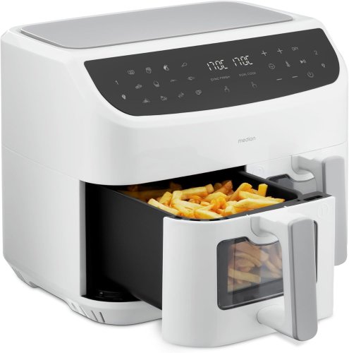 Friteuse sans huile 8,7 L MEDION Air Fryer P20 XXL Double compartiment