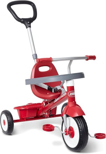 -46% Radio Flyer – Tricycle 3-en-1 rouge (de 1,5 à 5 ans)