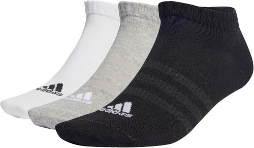 Adidas Thin and Light Sportswear – 3 Pairs de chaussettes mixte coupe basse