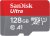 SanDisk Ultra – Carte microSDXC 128 Go jusqu’à 140 Mo/s, A1, Class 10