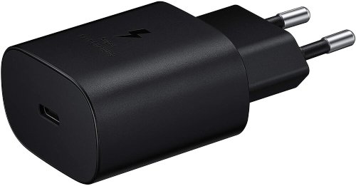 Samsung – Chargeur ultra rapide 25 W, port USB de type C (sans câble)