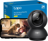 TP-Link – Caméra surveillance WiFi intérieure 360°Tapo 2K(3MP)