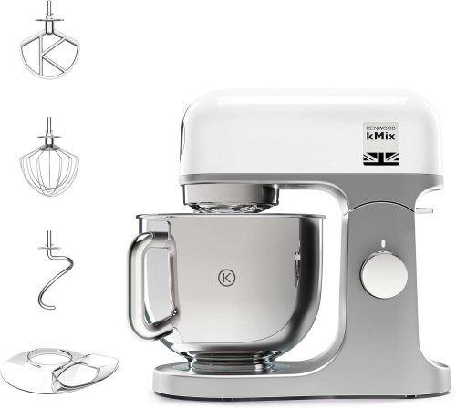 KENWOOD kMix Robot pâtissier multifonction 5 L – Blanc – 1000 W, à 177,60€ (via ODR)