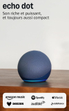 (Prime) Echo Dot (Nouvelle génération) – Enceinte connectée Bluetooth et Wi-Fi à 29,99€