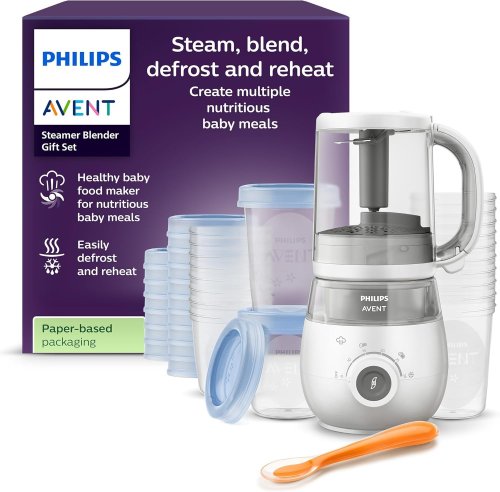 Philips Avent Robot cuiseur-vapeur et mixeur 4-en-1 pour bébé