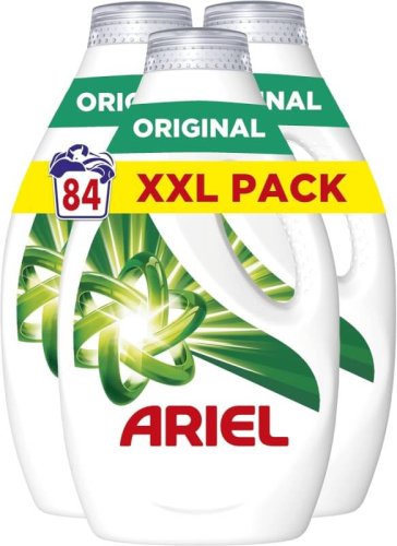 Ariel Original – Lessive liquide, pack XXL 84 Lavages