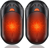 Lot de 2 Chauffe Main Rechargeables 6000mAh USB à 11,99€