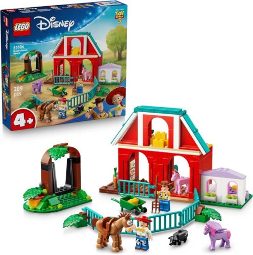 LEGO Disney et Pixar Toy Story 5 – Le Ranch de Blaze – 6 mini-figurines