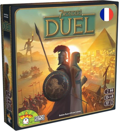 Asmodee – 7 Wonders : Duel – Jeu de société dès 10 ans