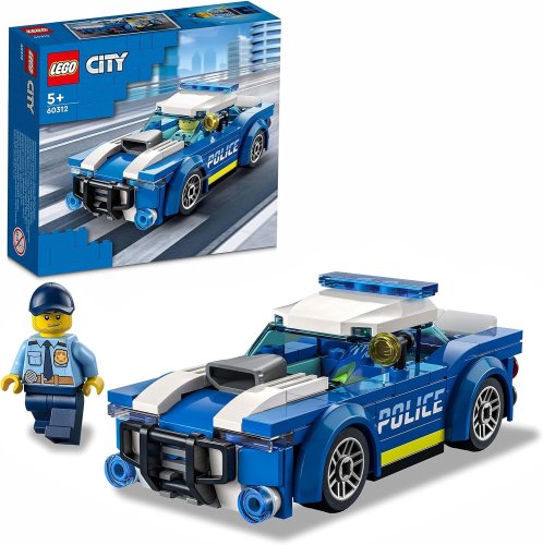 LEGO 60312 City La Voiture de Police (avec figurine de policier)