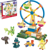 MEGA Pokémon – La Grande Roue avec les 4 figurines articulées, 393 pièces