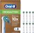 Oral-B Pro Cross Action – Pack De 8 brossettes pour brosse à dents électrique
