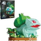 Puzzle 3D Pokémon 4D Build – Bulbizarre, 241 Pièces