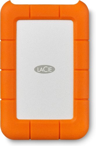 LaCie Rugged Mini – Disque dur externe 4To, 2.5&Prime;, pour PC Mac iPad & iPhone, Data Rescue Service
