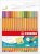 STABILO point 88 – 18 stylos feutres pointe fine – couleurs cocooning et nature
