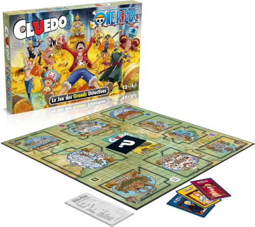 Cluedo One Piece – Winning Moves – Jeu de société 2 – 6 joueurs