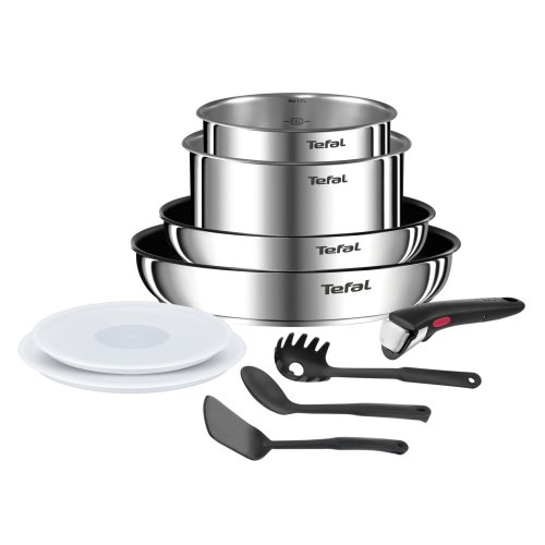 Tefal Ingenio Emotion – Batterie de cuisine 10 pièces inox induction
