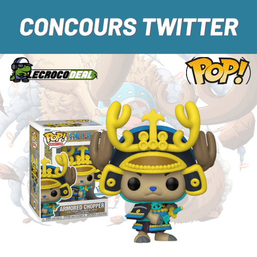 Concours Twitter : tentez de gagner la figurine Funko POP! One Piece – Armored Chopper