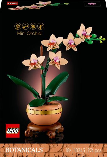 (Adhérents) LEGO® Botanicals 10343 L’orchidée miniature