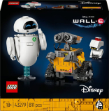 (Fnac Adhérents) LEGO® Disney Pixar 43279 Wall-E et Eve