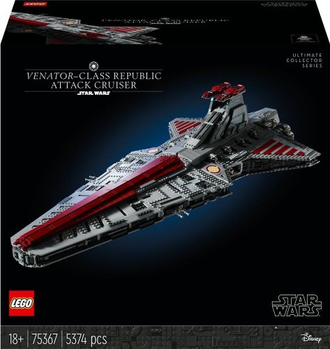 (Adhérents Fnac) LEGO® Star Wars™ 75367 Le croiseur d’assaut de classe Venator de la République