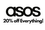 ASOS : 20% de réduction sur tout le site (uniquement via l’appli)