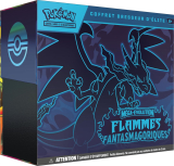 Cartes Pokémon : coffret ETB dresseur d’élite ME02 Flammes Fantasmagoriques